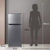Geladeira Refrigerador Compacto Hq Defrost 140l Hq-140rdf