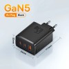 Carregador Baseus 65W GaN5 Tipo C PD QC e PPS