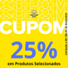 Cupom de 25% desconto em produtos selecionados no Mercado Livre