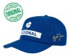 Boné Nacional Original Ayrton Senna Azul Royal