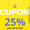 Cupom de 25% de desconto no Mercado Livre acima de R$ 30,00