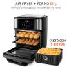 Fritadeira Elétrica Air Fryer Mondial 12LAFon-12L-Bi 2 em 1 12L