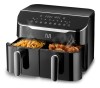 Fritadeira Elétrica Sem Oleo Air Fryer 8L Preta com 2 Gavetas 2500W 220V Multi – GO220