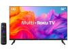 Smart TV 32″ HD DLED Multi TL052M Roku TV Quad-core Alexa Google Assistente e Siri