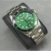 INVICTA Pro Diver Men 43 mm aço inoxidável verde mostrador PC32 quartzo, Mergulhador