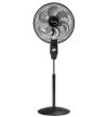 Ventilador Mallory Coluna Eolo Preto – Grafite 40 cm 127V