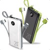 Power Bank 20.000mah Pholex Carregador Rápido Com Display Portátil Preto