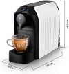 Cafeteira Espresso Passione Branca, 127V – TRES 3 Corações