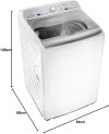 Panasonic Máquina de Lavar 17kg Branca ‎127v NA-F170B7W