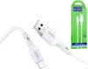Cabo de Carregamento USB para Lightning para iPhone, 2.4A, Branco