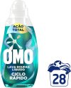 Lava-Roupas Líquido Omo Ciclo Rápido Ação Total Frasco 1,4l