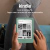 Kindle 16 GB (Geração mais recente) – Leve e compacto, com tela antirreflexo, trocas de página mais rápidas, luz frontal ajustável e bateria de longa duração