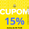 Cupom de 15% acima de R$ 79 no Mercado Livre