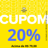 Cupom de 20% acima de R$ 79 no Mercado Livre