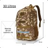 Mochila Tática Militar Impermeável 30 Litros Super Reforçada