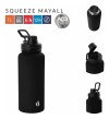 Garrafa Termica Squeeze Mayall 1 Litro Preto Termopro
