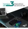 Power Bank Pro 20000mAH ELG PB200BK, Bateria Portátil Universal, Carga Rápida, Display Indicador, Entradas Micro USB e USB-C, 2 Portas USB-A, PD+QC3.0, Preto