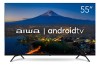 Smart TV AIWA 55” Android 4K Borda Ultrafina Dolby Vision&Atmos AWS-TV-55-BL-01-A