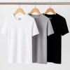 Kit 3 Camisetas Algodão Dia Dia Sandrini Básica Conforto