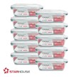 Kit 10 Marmitas Vidro Hermético Vidro Tampa Trava 370ml Star House