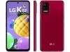 Smartphone LG K62 64GB Vermelho 4G Octa-Core – 4GB RAM Tela 6,59” Câm. Quádrupla + Selfie 13MP