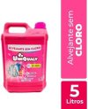 Alvejante Sem Cloro Uniqualy Roupas Brancas E Coloridas 5L