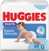 FRALDA HUGGIES TRIPLA PROT. ROUP. G – 28UND