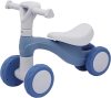 Bicicleta Andador Equilíbrio Sem Pedal 4 Roda Zippy Toys (Azul)