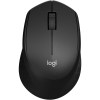 Mouse Sem Fio Logitech M330 SILENT com Clique Silencioso, Design Destro, Bateria de 18 Meses, Receptor USB, Compatível com Windows, macOS, ChromeOS e Pilha Inclusa – Preto