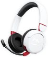 Headset sem Fio Kids HyperX Cloud Mini – Bluetooth com Bateria de até 25 Horas, Áudio até 85 dB Microfone Dobrável com Função Girar para Silenciar, Drivers de 30 mm, Branco e Vermelho (7G8F2AA)