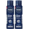 NIVEA MEN Kit Desodorante Antitranspirante Aerossol Original Protect 48h 150ml (2 unidades)