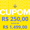 Cupom de R$ 250,00 acima de R$ 1.499,00 no Mercado Livre