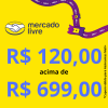 Cupom de R$ 120 acima de R$ 699 para Assinantes Meli+ no Mercado Livre