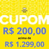 Cupom de R$ 200,00 acima de R$ 1.299,00 no Mercado Livre
