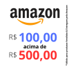 Cupom de R$ 100 em compras acima de R$ 500 no app da Amazon