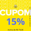 Cupom 15% de desconto no Mercado Livre acima de R$ 79 limitado em R$ 150