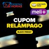 Cupom de 15% acima de R$ 220 com desconto máximo de R$ 100 para Assinantes Meli+ no Mercado Livre