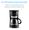 Cafeteira Elétrica 30 Xícaras Elgin Family Coffee Preta