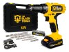 Furadeira Parafusadeira Sem Fio A Bateria Tb-12e 12v 3/8 10mm Com Maleta E Acessórios The Black Tools