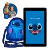 Tablet Positivo Vision Tab 7 Stitch – Processador Octa-core 3gb Ram 64gb Armazenamento, Tela 7 Ips, Bateria 3100mah, Android 14 Go, Wi-fi – Preto – Inclui Capa De Proteção E Capa De Transporte