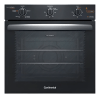 Forno Elétrico Continental Oc8em 80l Preto Limpafácil 127v Preto