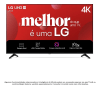 Smart TV 4K 50″ LG UHD 50UA75 Processador α7 AI Ger8 4K Super Upscaling Google Cast Alexa Integrado Controle Remoto Padrão WebOS 25