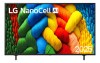 Smart TV 4K 55″ LG NanoCell 55NANOA Processador α7 AI Ger8 4K Super Upscaling Google Cast Alexa Integrado Controle AI Smart Magic WebOS 25