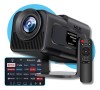 Projetor Vlx Hy320 Mini 4k Wi-fi Preto Bluetooth Android 13