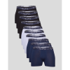 Kit Cueca Boxer Masculina Em Algodão 10 Peças Lupo Exclusivo