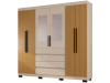 Guarda-roupa Casal 6 Portas 4 Gavetas Araplac Lisboa
