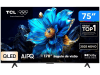 Smart TV 75” TCL QLED 4K Ultra HD 75P7K com Sistema Operacional Google TV, HDR10+, HDMI 2.1, Chromecast built-in, Dolby Vision e Atmos