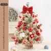 60cm DIY Árvore De Natal Com Luz LED Mini Mesa Decoração Presente De Ano Novo Família 2025