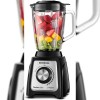 Liquidificador Turbo Glass Jarra de Vidro, Mondial, Preto/Inox, 1400W, 110V – L-1400 GI