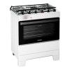 Fogão Esmaltec Ideal Top T5iab 5 Bocas Com Mesa De Inox Branco Bivolt